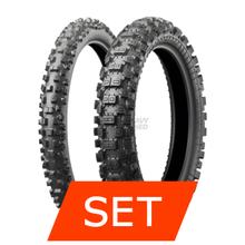 Bridgestone Battlecross X40 Hard Reifenset | 90/100-21 57M TT + 120/80-19 63M TT