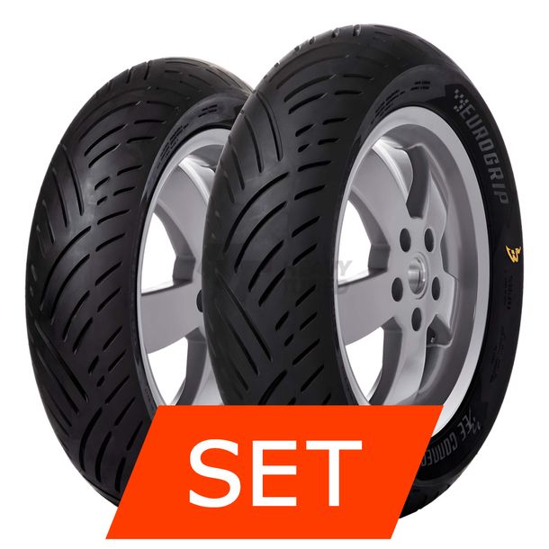 Eurogrip Bee Connect Reifenset | 100/80-16 50P TL + 110/80-14 59S TL