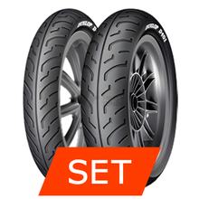 Dunlop D451 Set di pneumatici | 100/80-16 50P TL + 120/80-16 60P TL