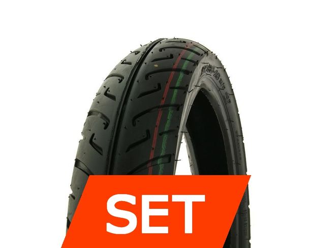 Duro DM1075 Tire Set | 100/80 -16 50P + 120/80 -16 60P