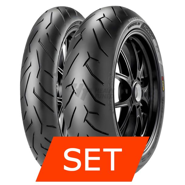 Pirelli Diablo Rosso II R Reifenset | 100/80 R17 52H TL + 130/70 R17 62H TL