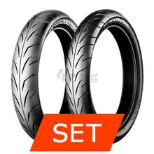 Bridgestone Battlax BT39 Jeu de pneus | 100/80-17 52H TL + 140/70-17 66H TL