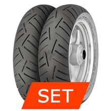 Continental ContiScoot Set di pneumatici | 3.50-10 59P TL + 3.50-10 59P TL