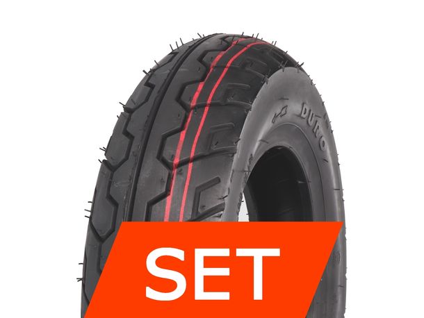 Duro HF900 Reifenset | 100/90 -10 56J + 100/90 -10 56J