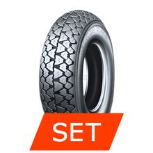 Michelin S83 Bandenset | 3.50-10 59J TL/TT + 3.50-10 59J TL/TT