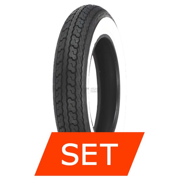 Shinko SR-550 Reifenset | 3.50-10 59J TL + 3.50-10 59J TL