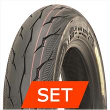 Kenda K6011 Sada pneumatik | 100/90-10 61M TL + 100/90-10 61M TL
