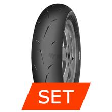 Set di pneumatici Mitas MC-35 S-Racer 2.0 Medium | 100/90-10 56P TL + 100/90-10 56P TL