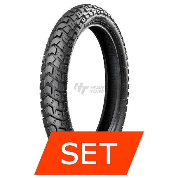 Heidenau K60 Scout Tire Set | 100/90-18 56H TL + 4.00-18 64T TT