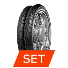 Continental ContiGo Set di Pneumatici | 100/90-18 56H TL + 110/90-18 61H TL