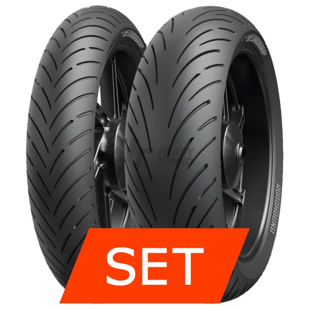 Eurogrip Roadhound Reifenset | 100/90-19 57H TL + 130/70-18 63H TL