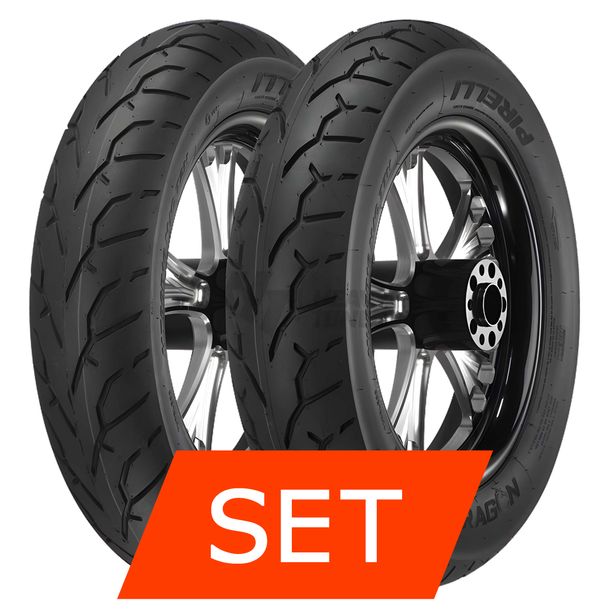 Pirelli Night Dragon Reifenset | 100/90-19 57H TL + 130/70 R18 63V TL