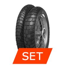 Set di pneumatici Continental ContiEscape | 100/90-19 57H TL + 130/80-17 65S TT