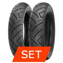 Shinko SR-777 Conjunto de Pneus | 100/90-19 61H TL + 130/80-17 65H TL