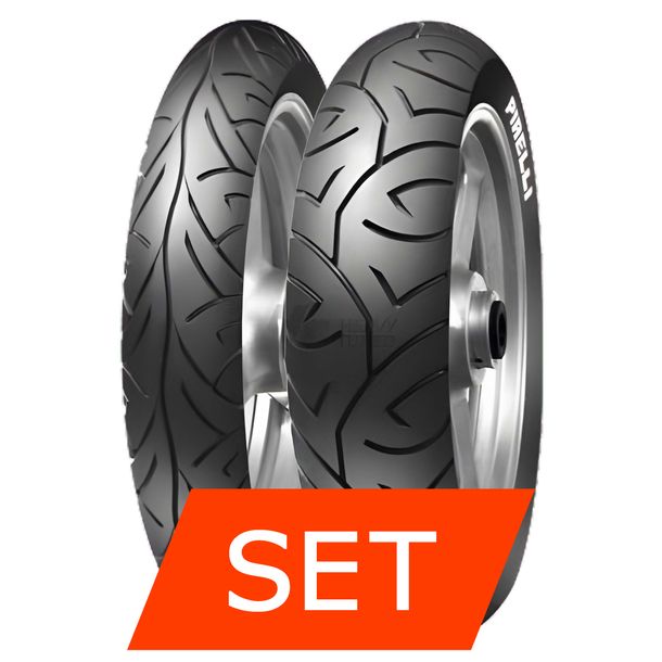 Pirelli Sport Demon Reifenset | 100/90-19 57V TL + 130/80-18 66V TL