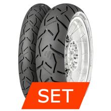 Set di pneumatici Continental ContiTrailAttack 3 | 100/90-19 57H TL + 140/80 R17 69V TL