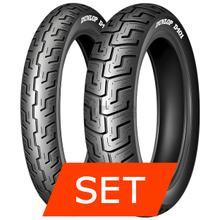 Dunlop D401 H/D Jeu de pneus | 100/90-19 57H TL + 160/70 B17 73H TL