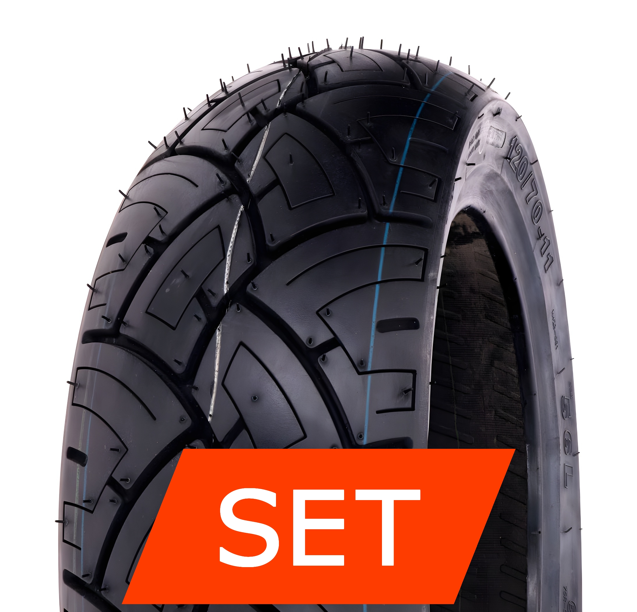 Kenda K423 Reifenset | 110/70-12 47P TL + 110/70-12 47P TL | Heavy Tuned