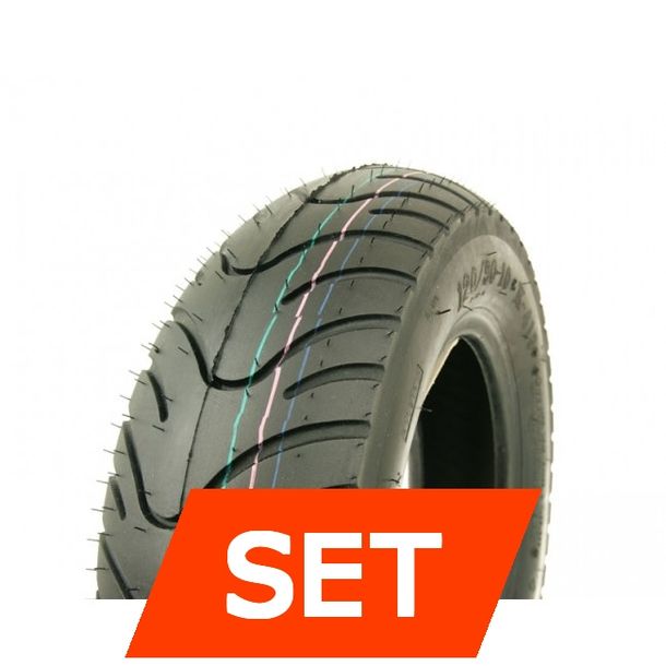 Kenda K413 Street Reifenset | 110/70 -12 47J + 120/70 -12 51J