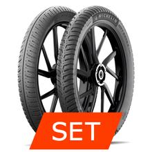 Michelin City Extra Reifenset | 110/70-12 47P TL + 130/70-12 62P TL