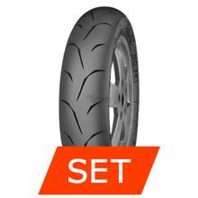 Mitas MC-34 Reifenset | 110/70-12 53P TL + 130/70-12 62P TL
