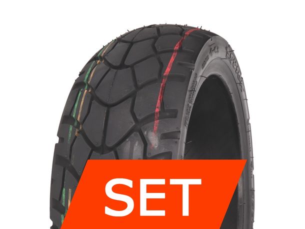 Set pneumatici Quick Q002 + Quick Q007 | 110/70 -12 47L + 130/70 -12 62M
