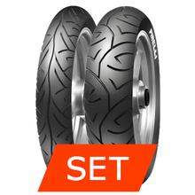 Pirelli Sport Demon Jogo de Pneus | 110/70-17 54H TL + 140/70-17 66H TL