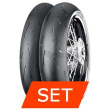 Continental ContiAttack SM 2 Sada pneumatik | 110/70 R17 54H TL + 150/60 R17 66H TL
