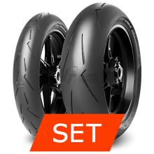 Pirelli Diablo Supercorsa V4 SC3 Juego de Neumáticos | 110/70 R17 54V TL + 150/60 R17 66V TL