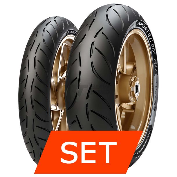 Zestaw opon Metzeler Sportec M7 RR | 110/70 ZR17 54W TL + 160/60 ZR17 69W TL
