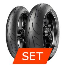 Metzeler Sportec M9 RR Juego de neumáticos | 110/70 R17 54H TL + 160/60 ZR17 69W TL