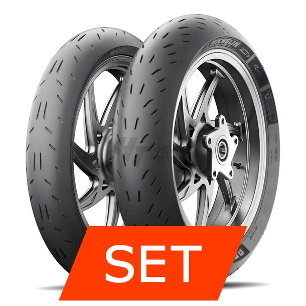 Set di pneumatici Michelin Power Cup Evo | 110/70 ZR17 54W TL + 160/60 ZR17 69W TL
