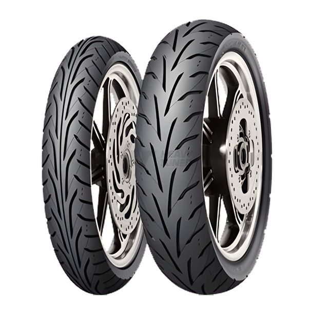 Jeu de pneus Dunlop Arrowmax GT601 pour Honda CB 750 F2 Seven Fifty 110/80-17 – Bild 2