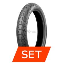 Conjunto de Pneus Bridgestone Battlax Adventurecross AX41 S | 110/80 R18 58H TL + 130/80-17 65H TL