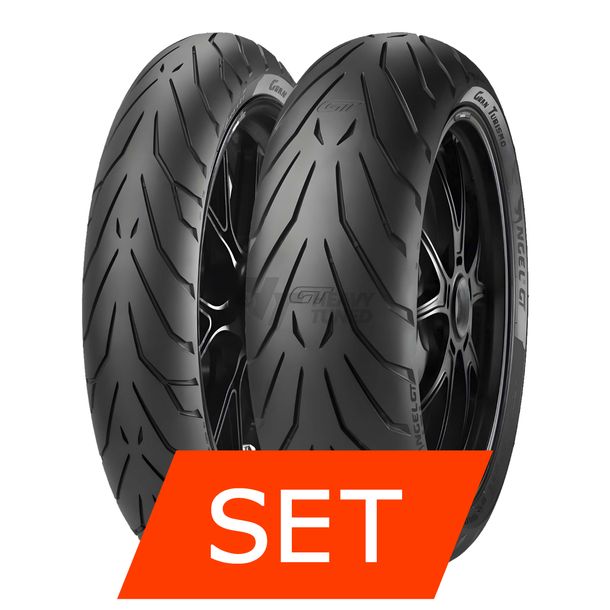 Zestaw opon Pirelli Angel GT | 110/80 ZR18 58W TL + 180/55 ZR17 73W TL