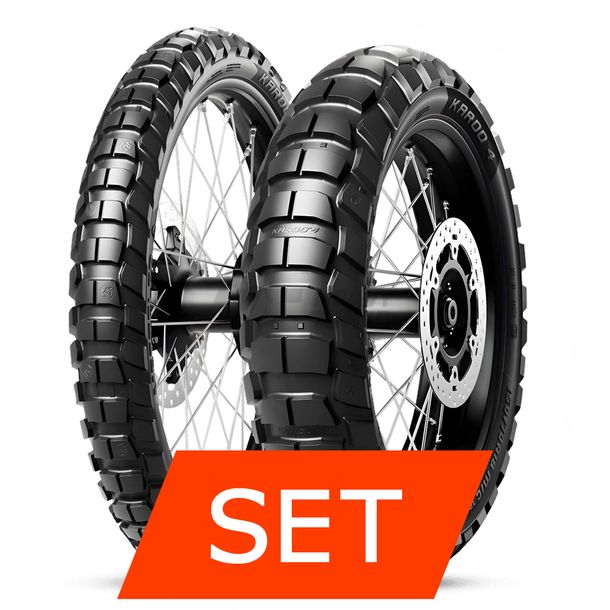 Metzeler Karoo 4 Set di pneumatici | 110/80 R19 59T TL + 130/80 R17 65Q TL