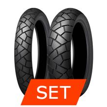 Set di pneumatici Dunlop Trailmax Mixtour | 110/80 R19 59V TL + 150/70 R17 69V TL