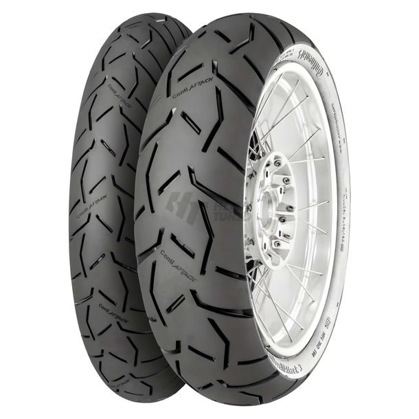 Jeu de pneus Continental ContiTrailAttack 3 pour Triumph Tiger XC 800 ABS – Bild 2