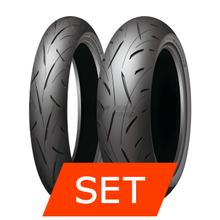Dunlop Roadsport 2 Set di pneumatici | 120/60 ZR17 55W TL + 160/60 ZR17 69W TL