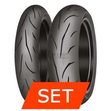Mitas Sportforce+ Reifenset | 120/60 ZR17 55W TL + 160/60 ZR17 69W TL