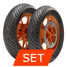 Eurogrip Bee Connect UHP Reifenset | 120/70-12 51S TL + 120/70-12 51S TL