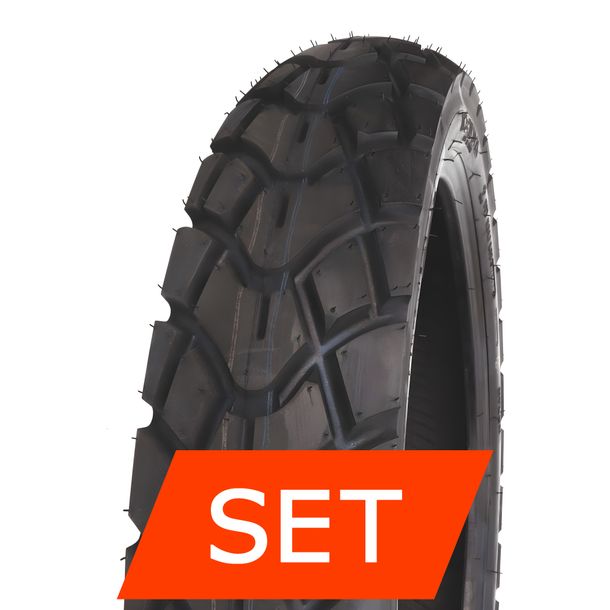 Jeu de pneus Kenda K761 All Season pour Peugeot Speedfight 1 LC (Wasser) – Bild 1