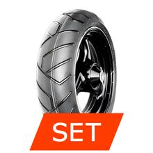 Vee Rubber VRM 119C Sada pneumatik | 120/70-12 60P TL + 120/70-12 60P TL