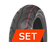 Duro DM1203 Reifenset | 120/70 -12 51L + 130/70 -12 56L