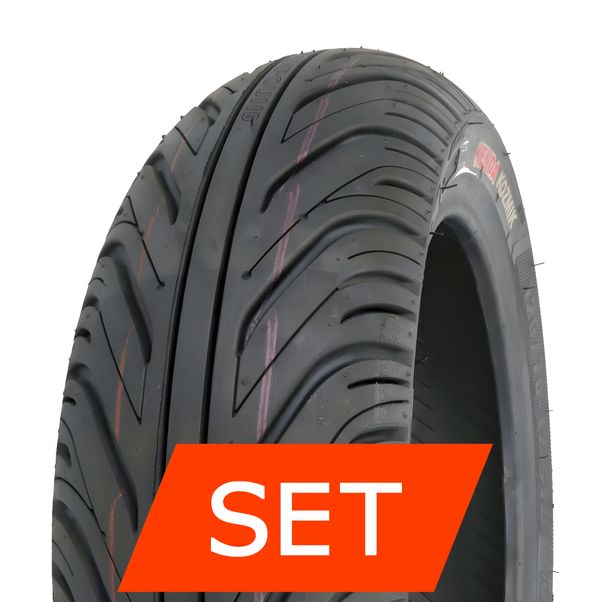 Kenda K6022 Tire Set | 120/70 -12 51L + 130/70 -12 56L