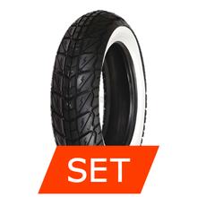 Conjunto de Pneus Shinko SR-723 | 120/70-12 58P TL + 130/70-12 62P TL