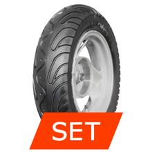 Vee Rubber VRM 134 Sada pneumatik | 120/70-12 51L TL + 130/70-12 62L TL