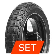 Vee Rubber VRM 408 Sada pneumatik | 120/70-12 51S TL + 130/70-12 62P TL