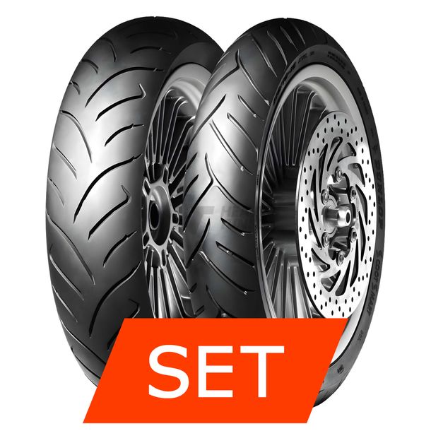 Dunlop Scootsmart Reifenset | 120/70-12 58P TL + 140/60-13 57P TL