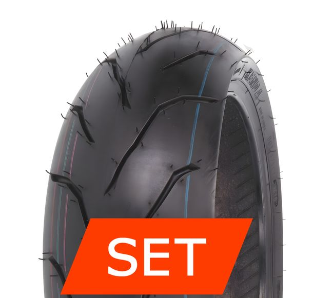 Kenda K711F Tire Set | 120/70-13 53P TL + 130/60-13 60P TL
